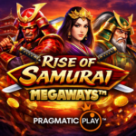 Rise of Samurai Megaways Pragmatic Play dengan tema samurai Jepang dan fitur Megaways